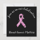 Search for breast cancer invitations Celebration