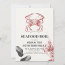 Search for seafood boil birthday invitations Crab