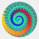 Search for colourful vortex stickers Fractal