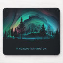 Search for aurora mousepads Northern lights