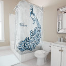 Search for peacock blue shower curtains Elegant