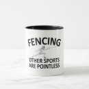 Search for fencing sport mugs Epee
