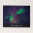 Search for winter puzzles Northern lights