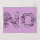 Search for abusers postcards Domestic violence
