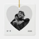 Search for square heart christmas tree decorations Black and white