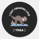 Search for kawaii sloth stickers Meditation