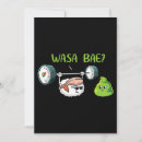 Search for kawaii sushi invitations Wasabi