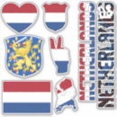 Search for map of the netherlands stickers Flag
