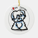 Search for coton de tulear christmas tree decorations Cute