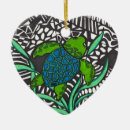 Search for turtle heart christmas tree decorations Sea