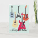 Search for rockin birthday cards Guitar