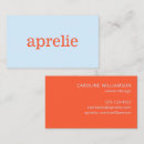 Search for cool blue business cards Modern