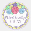 Search for anniversary invitation stickers Rose