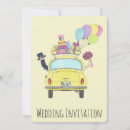 Search for car wedding invitations Marriage