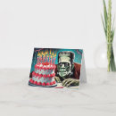 Search for frankenstein birthday cards Horror