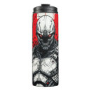 Search for red black travel mugs White