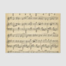 Search for sheet music tissue paper Vintage