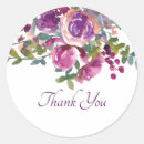 Search for aubergine wedding stickers Floral