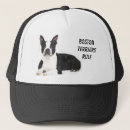 Search for boston terrier trucker baseball hats Puppy