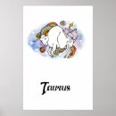 Search for taurus art Watercolor