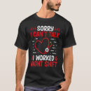 Search for emergencies tshirts Night