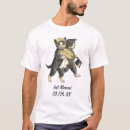 Search for cat wedding tshirts Just