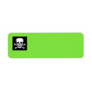Search for mysterious return address labels Halloween