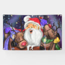 Search for funny christmas banners Santa