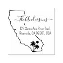 Search for beach address rubber stamps California
