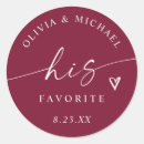 Search for burgundy stickers Elegant
