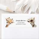 Search for jungle baby shower return address labels Girl