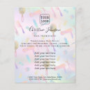 Search for pattern flyers Hair stylist