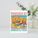 Search for retro burger postcards Food