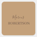 Search for brown monogram stickers Minimalist