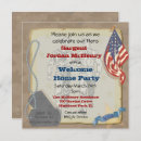 Search for welcome home party invitations Navy