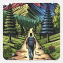Search for hiking trail stickers Nature