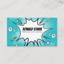 Search for comics business cards Artist