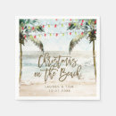 Search for tropical christmas napkins Beach