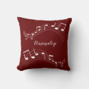 Search for musical notes cushions Trendy