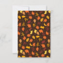 Search for brown pattern cards Leaves