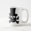 Search for crossbone mugs Black and white
