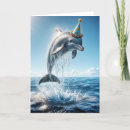 Search for funny dolphin cards Water