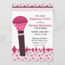 Search for karaoke night invitations Celebration
