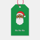 Search for black santa claus gift tags Whimsical
