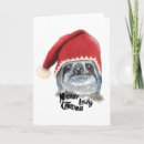 Search for lazy christmas cards Sloth