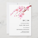 Search for cherry blossom save the dates Sakura