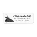 Search for white wine return address labels Vineyard