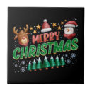 Search for merry christmas tiles Santa
