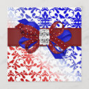 Search for white damask pattern invitations Flower