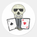 Search for poker player stickers Aces